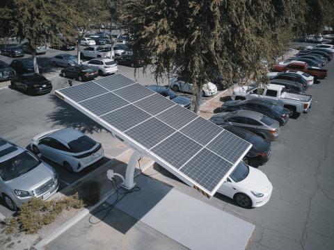 EV charging microgrid